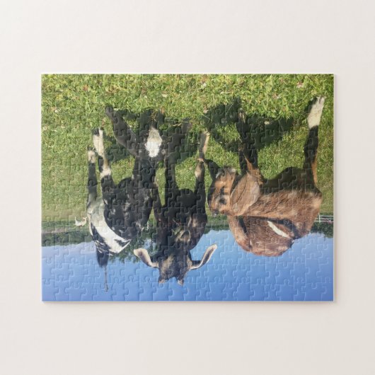 Puzzle de chèvre (Horizontal)