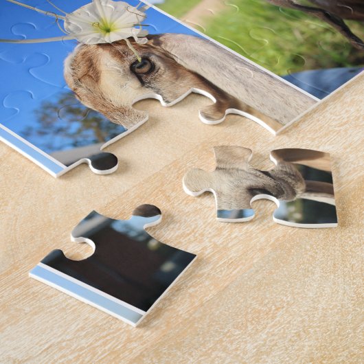 Puzzle de chèvre de bébé (Côté)
