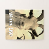 Puzzle de chèvre de Wuzz Up (Horizontal)