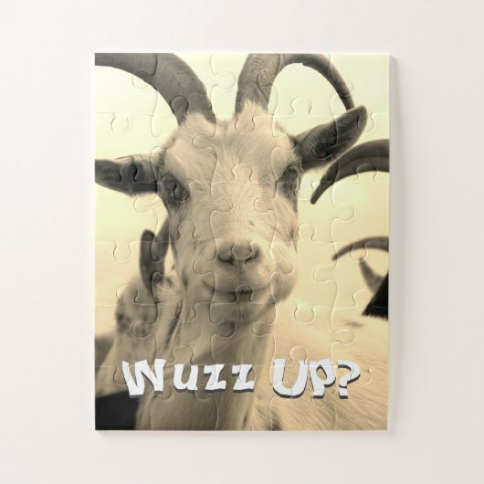 Puzzle de chèvre de Wuzz Up (Vertical)