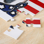 Puzzle de chien boxer (Côté)