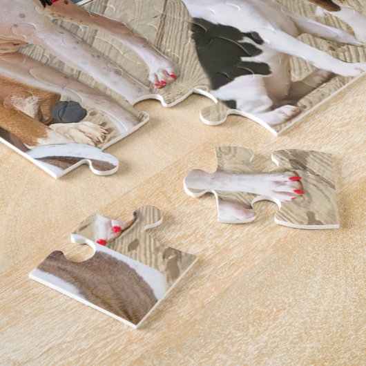 Puzzle de Chien de Boxe (Côté)