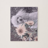 Puzzle de chien de caniche (Vertical)