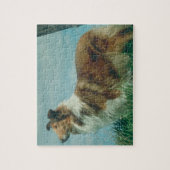 Puzzle de chien de colley (Vertical)