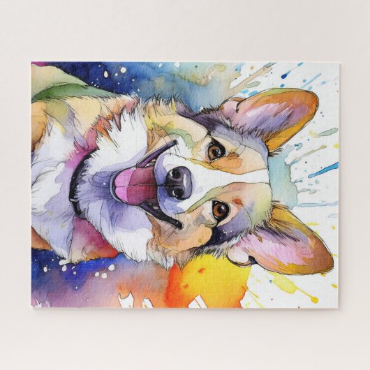 Puzzle de Chien de Corgi (Horizontal)