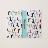 Puzzle de chien de teckel (Horizontal)