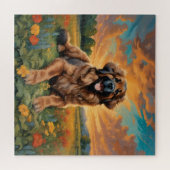 Puzzle de chien Leonberger pour Amoureux des anima (Horizontal)