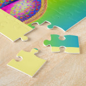 PUZZLE DE CHIEN PSYCHÉDELIQUE AVEC NOM PERSONNALIS (Côté)