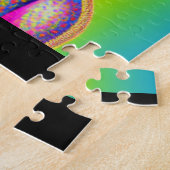 PUZZLE DE CHIEN PSYCHÉDELIQUE AVEC NOM PERSONNALIS (Côté)