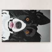 Puzzle de chien surpris - J'adore mes animaux de c (Horizontal)
