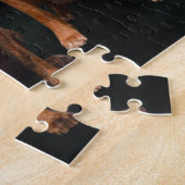 Puzzle de chiots de Joyeux Noël (Côté)