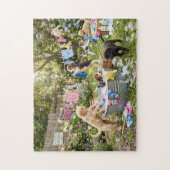 Puzzle de chiots faisant la lessive (Vertical)