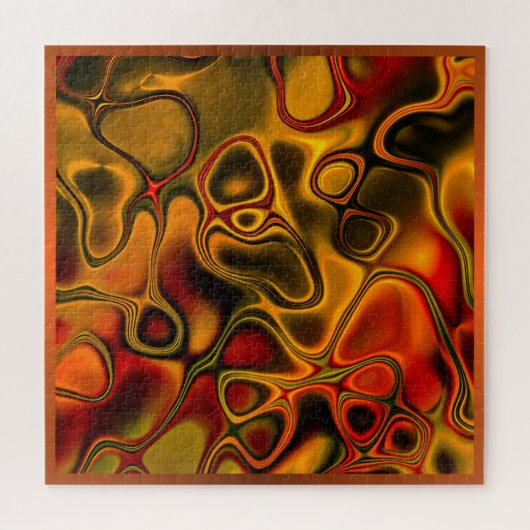 Puzzle de chocolat fondu (Horizontal)