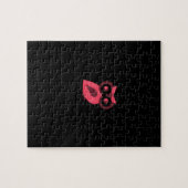 Puzzle de Chouette rose (Horizontal)