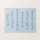 Puzzle de chrétien d'écriture sainte de bible (Horizontal)