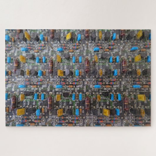 Puzzle de circuit électronique (Horizontal)