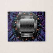 Puzzle de circuits de carte mère électronique (Horizontal)