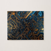 Puzzle de circuits électroniques (Horizontal)