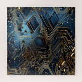 Puzzle de circuits électroniques (Horizontal)