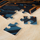 Puzzle de circuits électroniques (Côté)