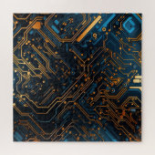 Puzzle de circuits électroniques (Horizontal)