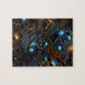 Puzzle de circuits électroniques (Horizontal)