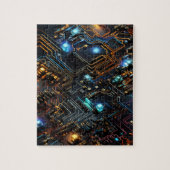 Puzzle de circuits électroniques (Vertical)