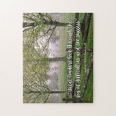 Puzzle de citation de leadership inspirant (Vertical)