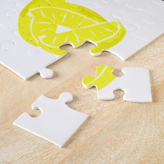 Puzzle de citron (Côté)