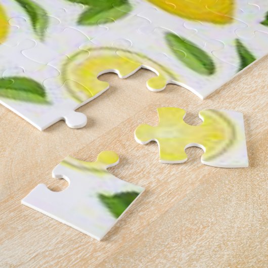 Puzzle de citron (Côté)