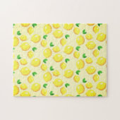 Puzzle de citron jaune (Horizontal)