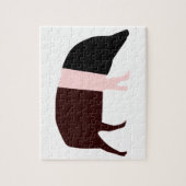 Puzzle de cochon de saddleback (Vertical)