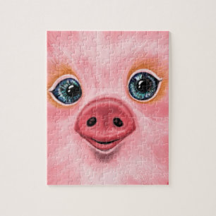 Puzzle de cochon mignon