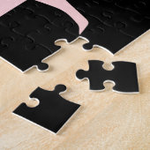 Puzzle de cochon rose (Côté)