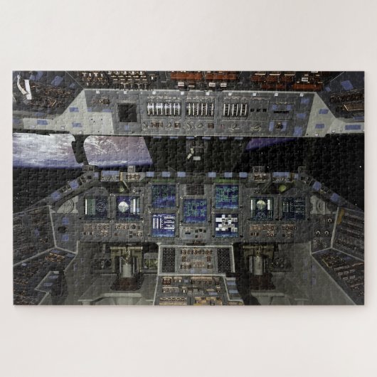 Puzzle de cockpit de navette (Horizontal)