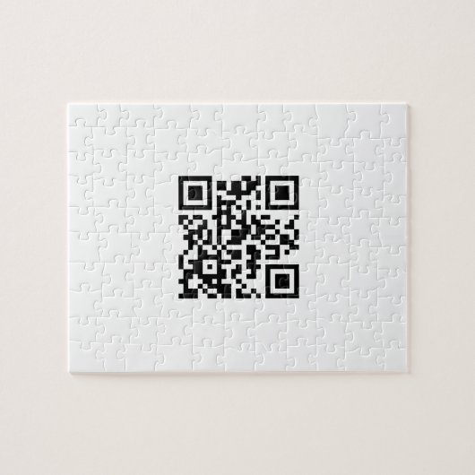 Puzzle de code de QR (Horizontal)