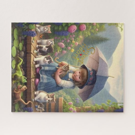 Puzzle de coeur doux (Horizontal)