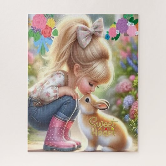 Puzzle de coeur doux (Vertical)