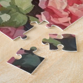 Puzzle de coin de lecture floral (Côté)