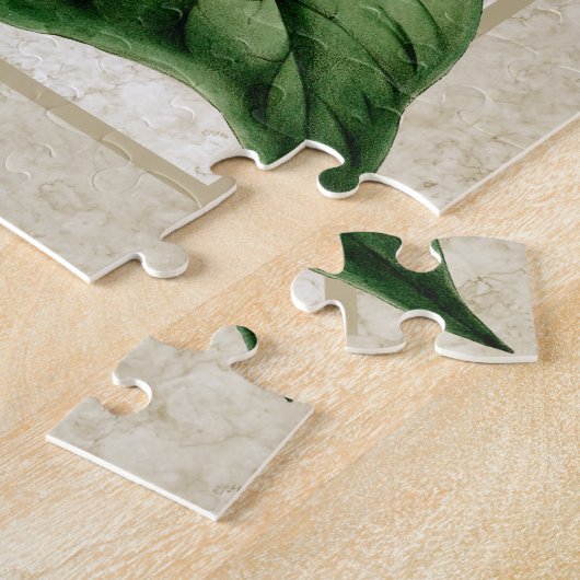 Puzzle de colibri à ventre blanc (Côté)