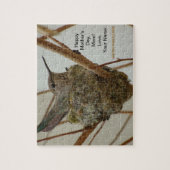 Puzzle de colibri mère par Blue Beach Song (Vertical)