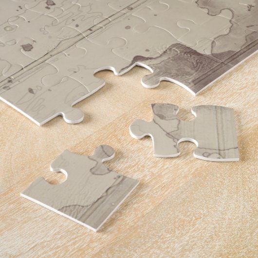 puzzle de collage banjo (Côté)