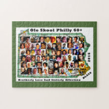 Puzzle de collage de plus de 60 ans