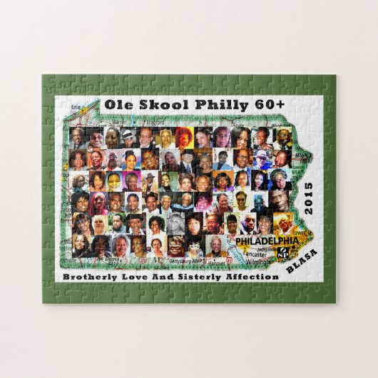Puzzle de collage de plus de 60 ans (Horizontal)