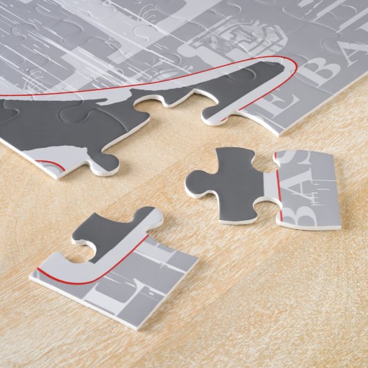 Puzzle de conception de baseball (Côté)