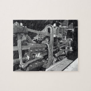 Puzzle de conducteur locomotif