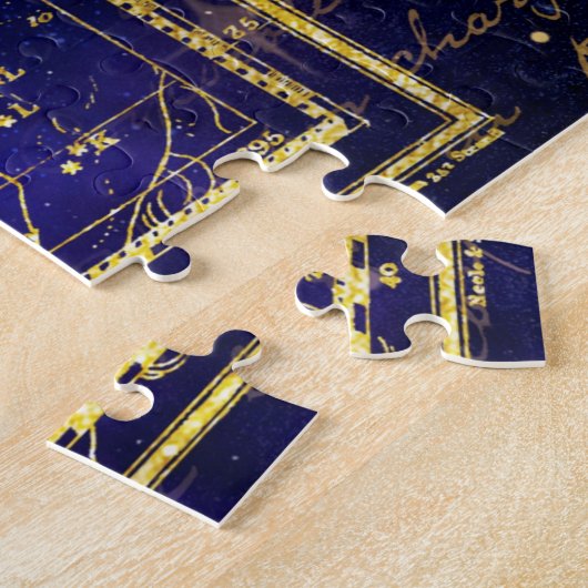 puzzle de constellation d'aquarius (Côté)