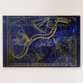 puzzle de constellation de chat et de serpent (Horizontal)