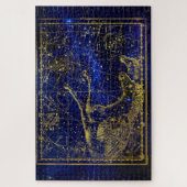 puzzle de constellation de chevaux et dauphins (Vertical)