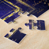 puzzle de constellation de chevaux et dauphins (Côté)